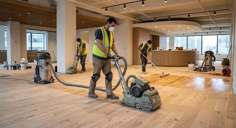 Commercial Hardwood Service in Denver County, CO