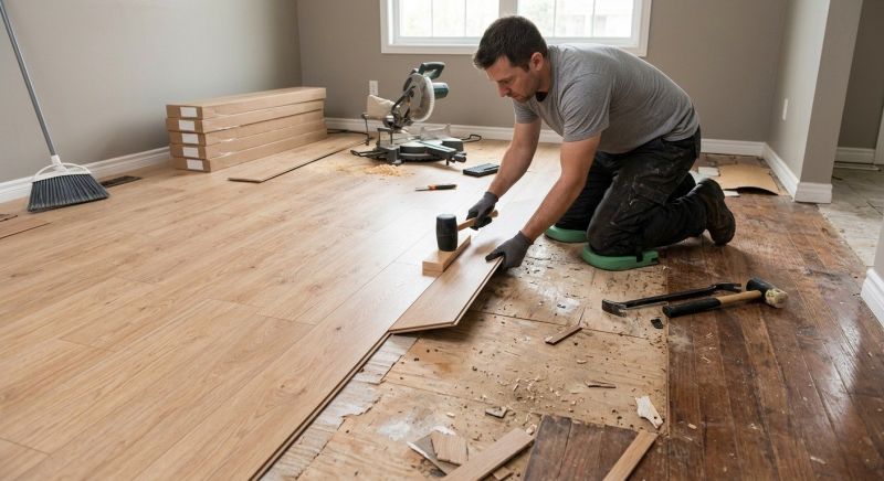 Laminate Floor Installation in Littleton, CO