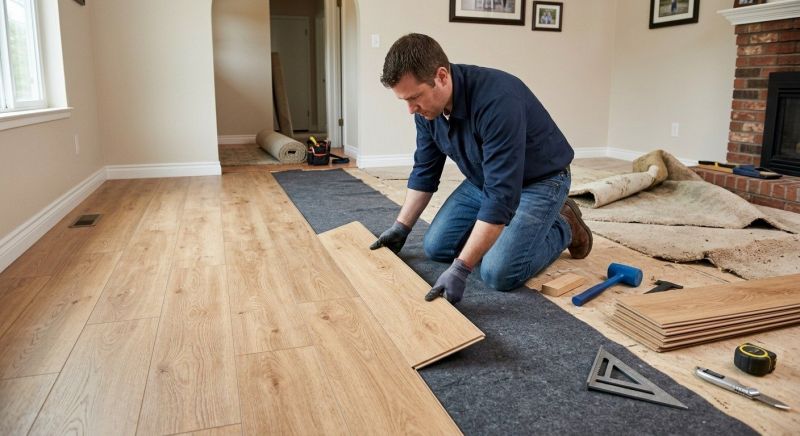 Laminate Floor Remodeling in Parker, CO