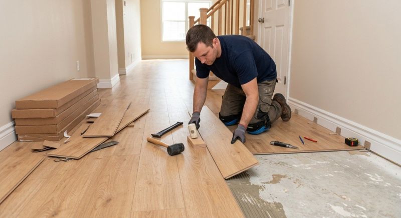 Laminate Floor Replacement in Larkspur, CO