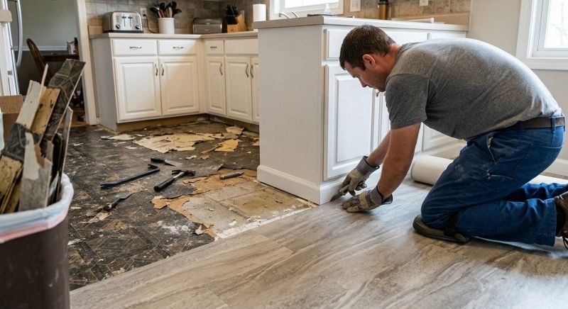Linoleum Floor Installation in Arapahoe County, CO