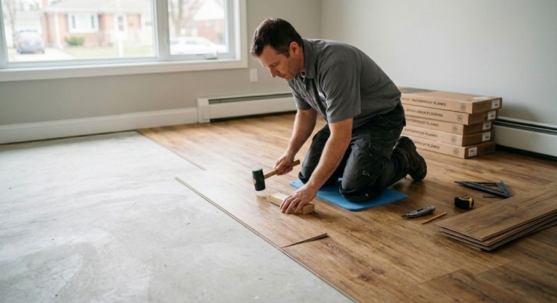 Linoleum Floor Installation in Elbert County, CO