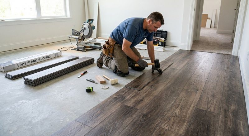 Linoleum Floor Installation in Elbert County, CO