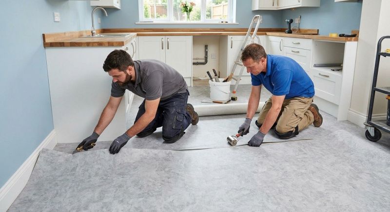 Linoleum Floor Installation in Parker, CO