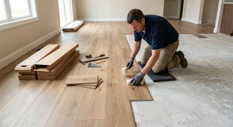 Luxury Vinyl Tile Installation in Arapahoe County, CO
