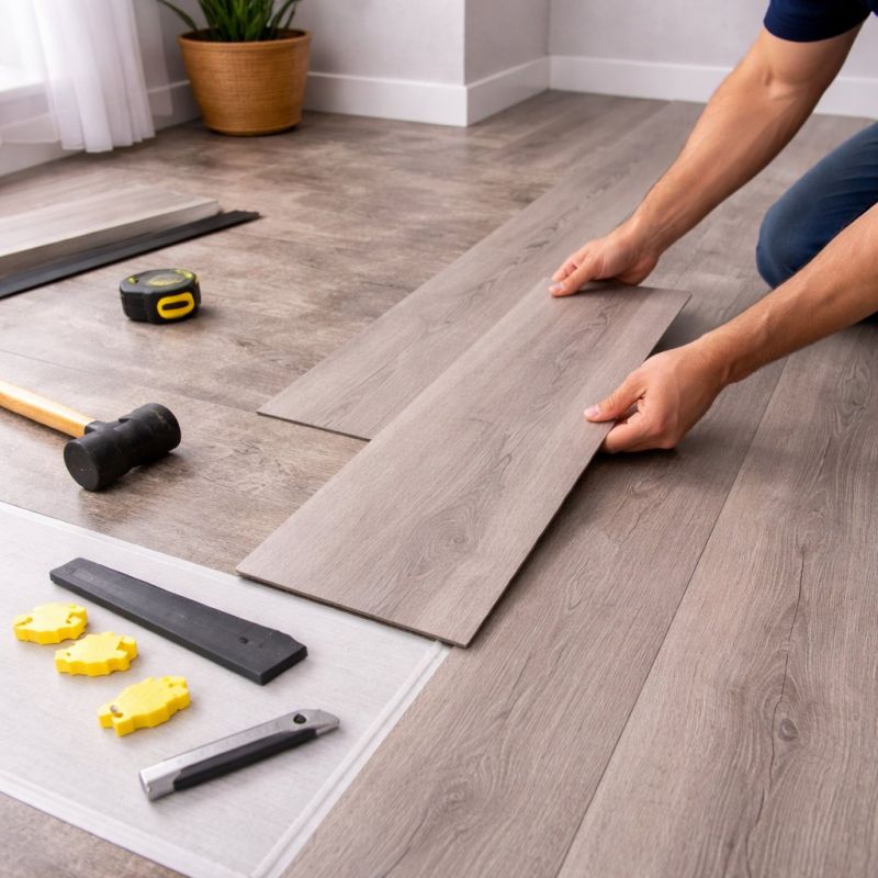 Luxury Vinyl Tile Installation in Castle Rock, CO