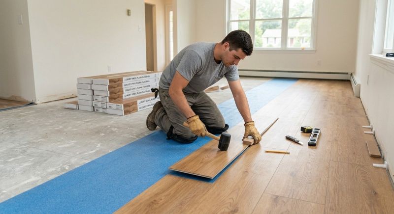 Lvt Flooring Installation in Kiowa, CO