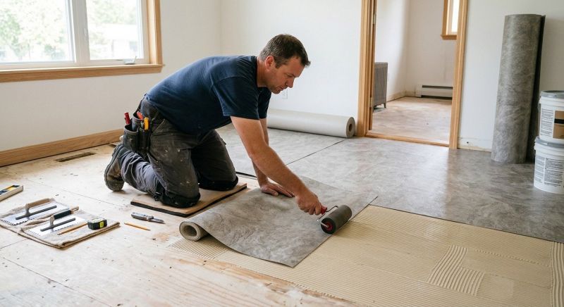 Sheet Flooring Installation in Elizabeth, CO