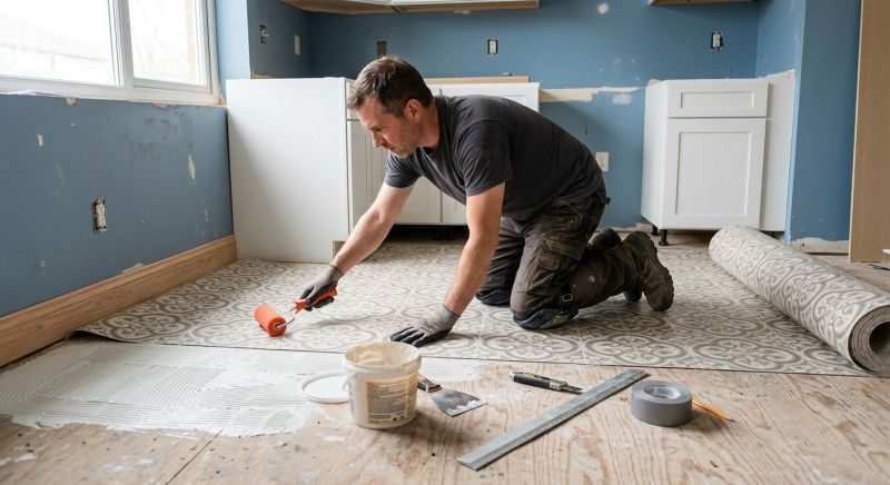 Sheet Flooring Installation in Parker, CO