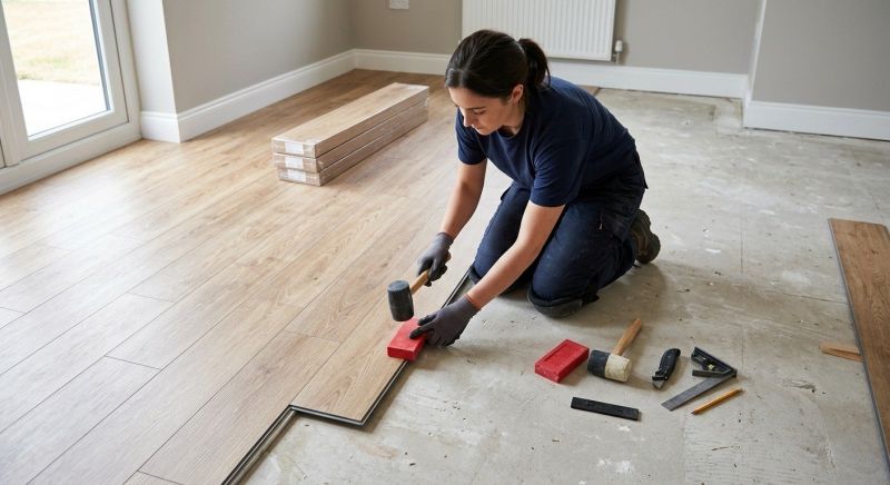 Vinyl Plank Floor Installation in Parker, CO