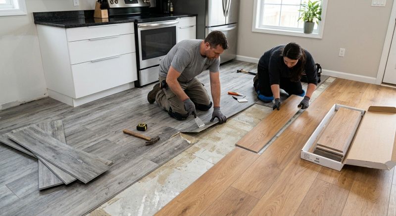 Vinyl Tile Replacement in Parker, CO